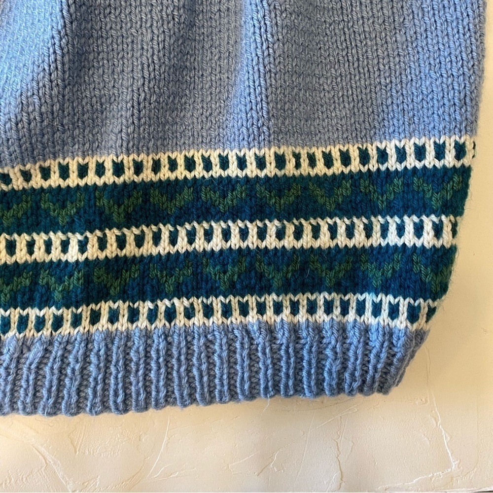 VINTAGE Home Knitted Pendleton Sweater - Picture 4 of 9